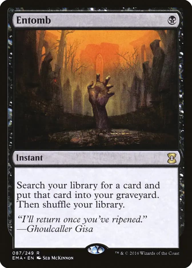 Card image of Entomb