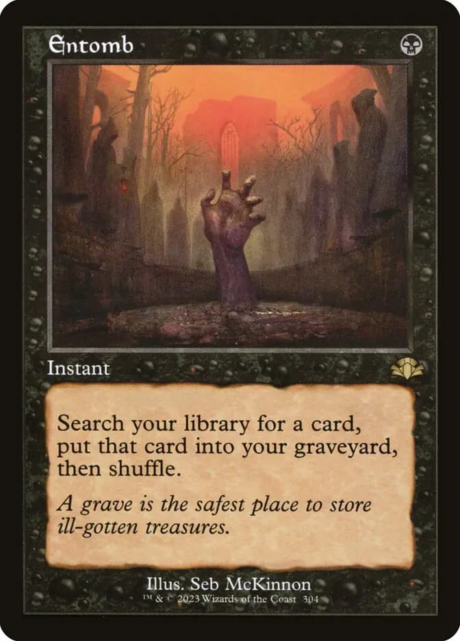 Card image of Entomb