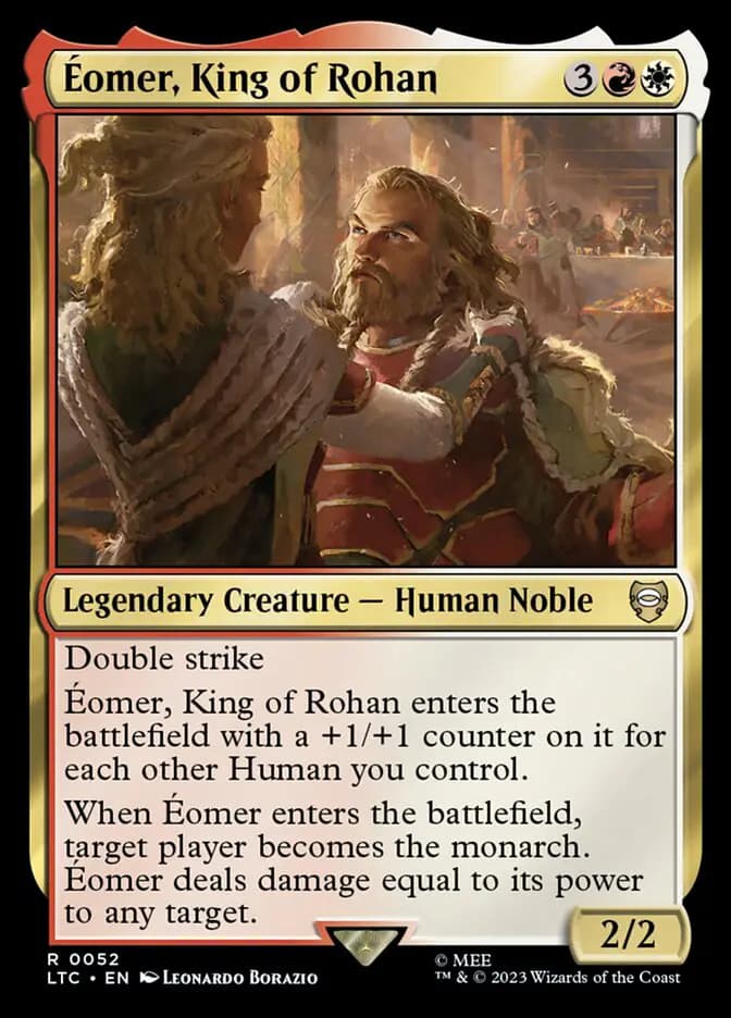 Card image of Éomer, King of Rohan