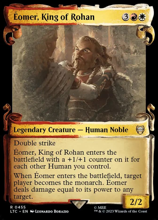 Card image of Éomer, King of Rohan