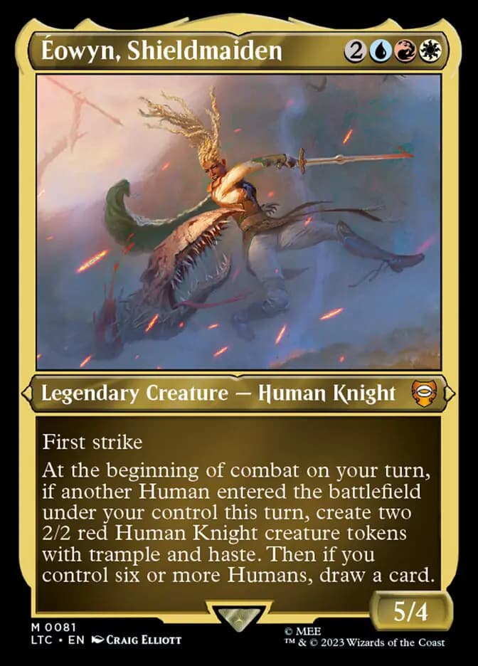 Card image of Éowyn, Shieldmaiden