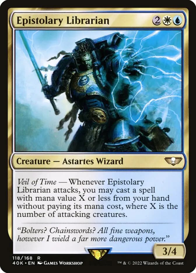 Card image of Epistolary Librarian