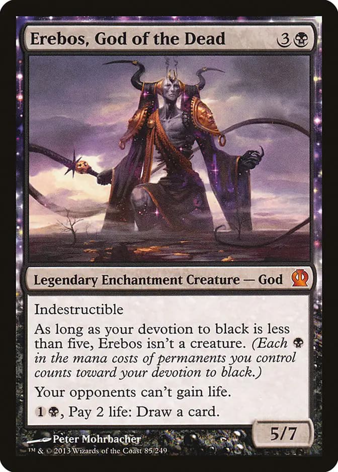 Card image of Erebos, God of the Dead