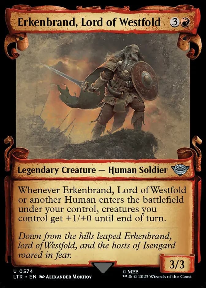 Card image of Erkenbrand, Lord of Westfold