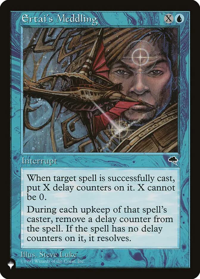 Card image of Ertai's Meddling