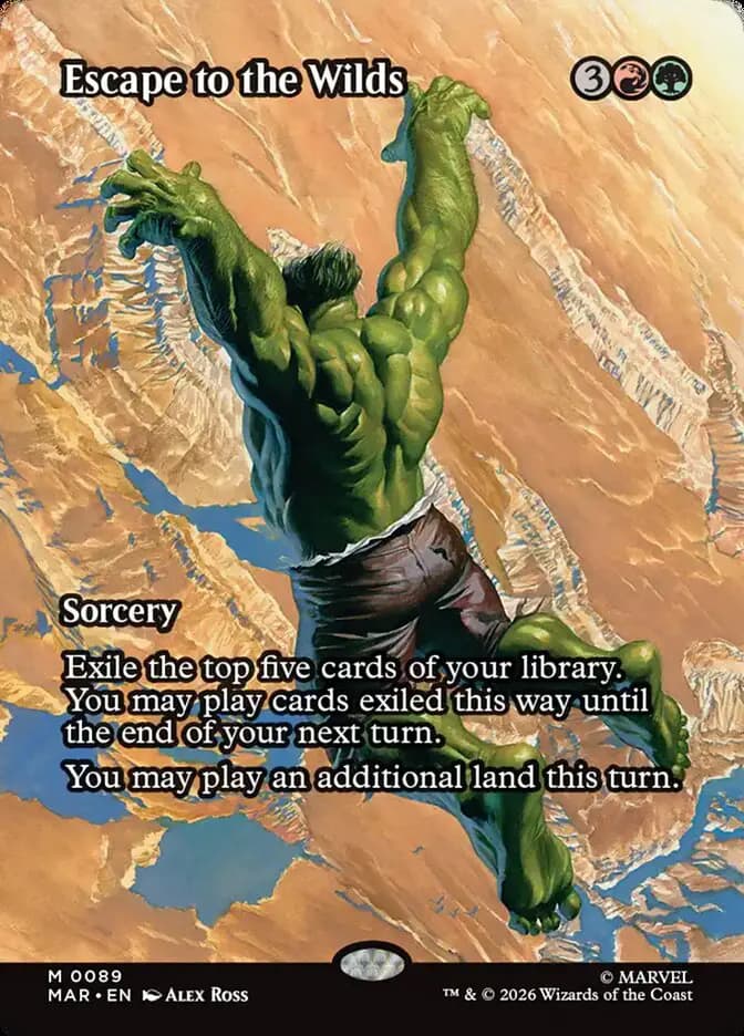 Card image of Escape to the Wilds