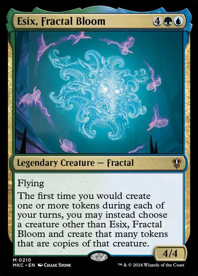 Card image of Esix, Fractal Bloom