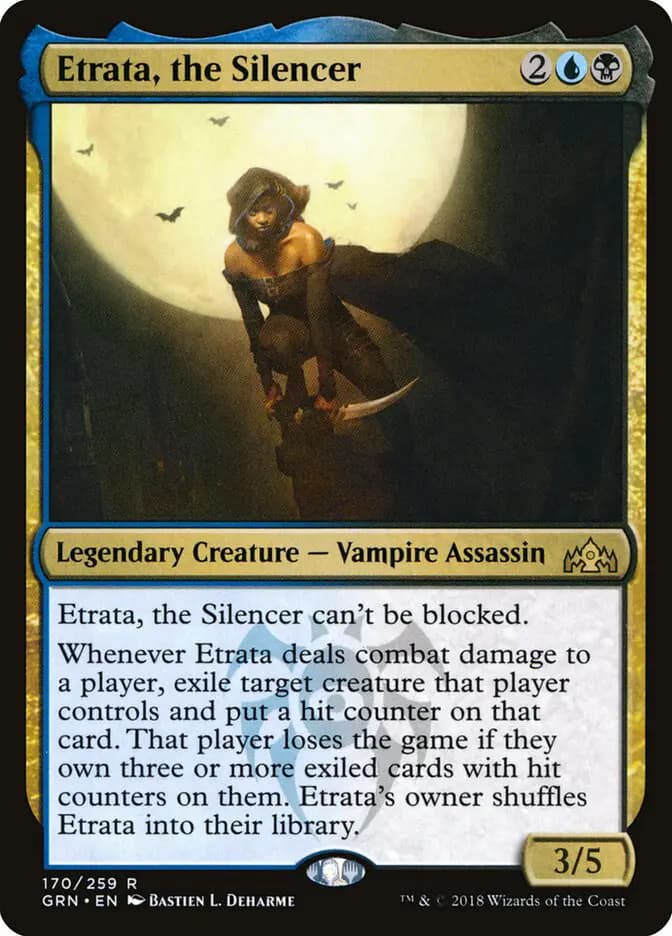 Card image of Etrata, the Silencer