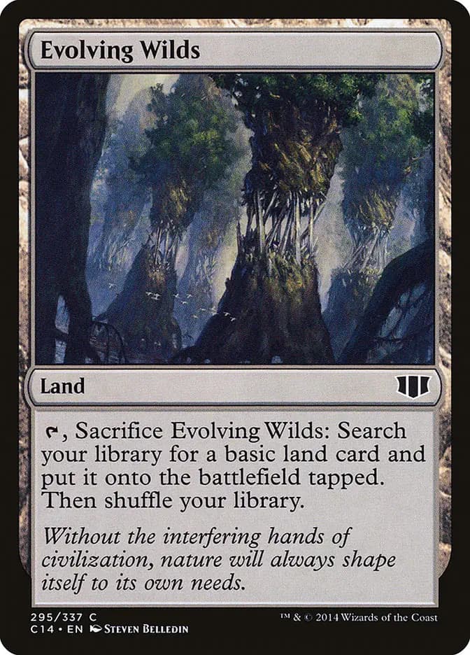 Card image of Evolving Wilds