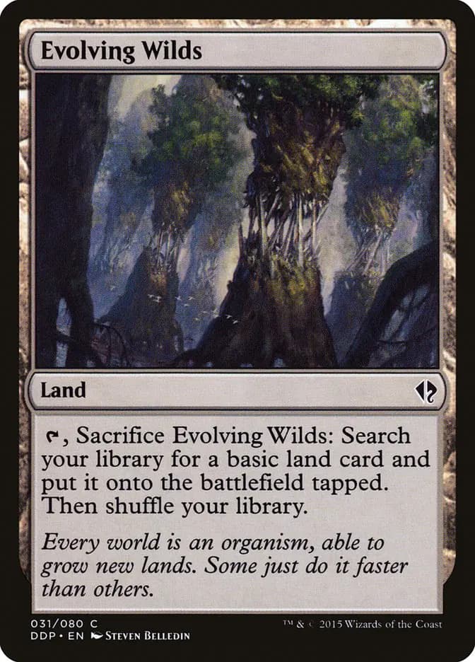 Card image of Evolving Wilds