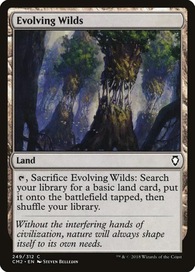 Card image of Evolving Wilds