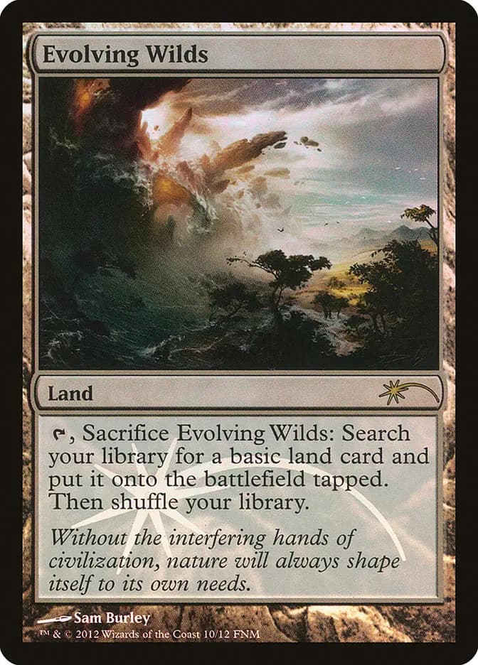 Card image of Evolving Wilds