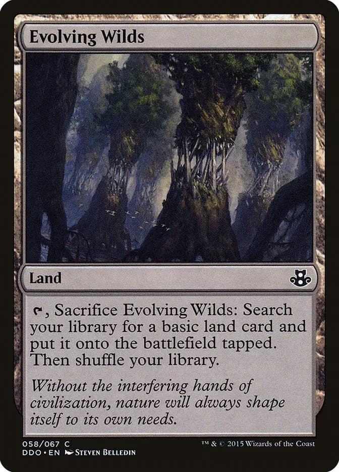 Card image of Evolving Wilds