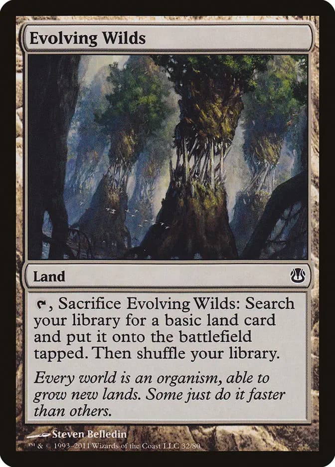 Card image of Evolving Wilds