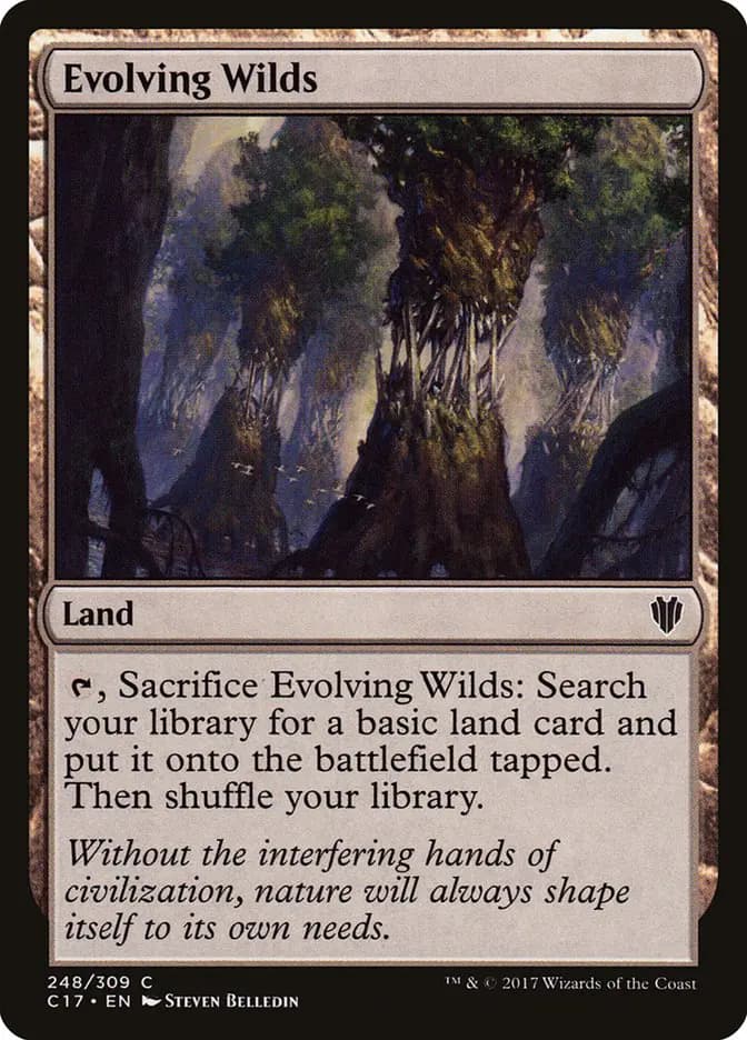 Card image of Evolving Wilds