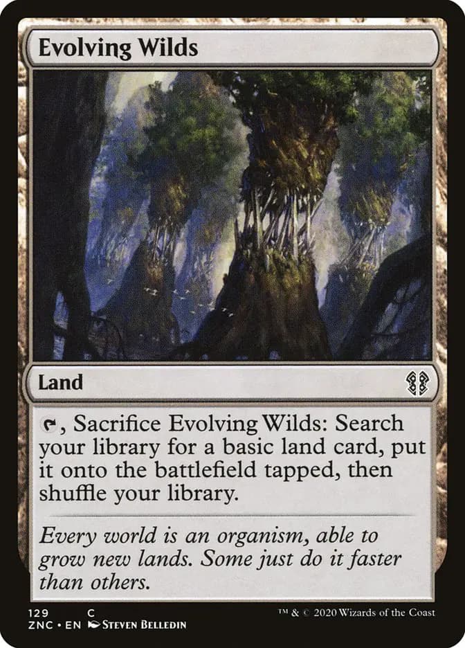 Card image of Evolving Wilds