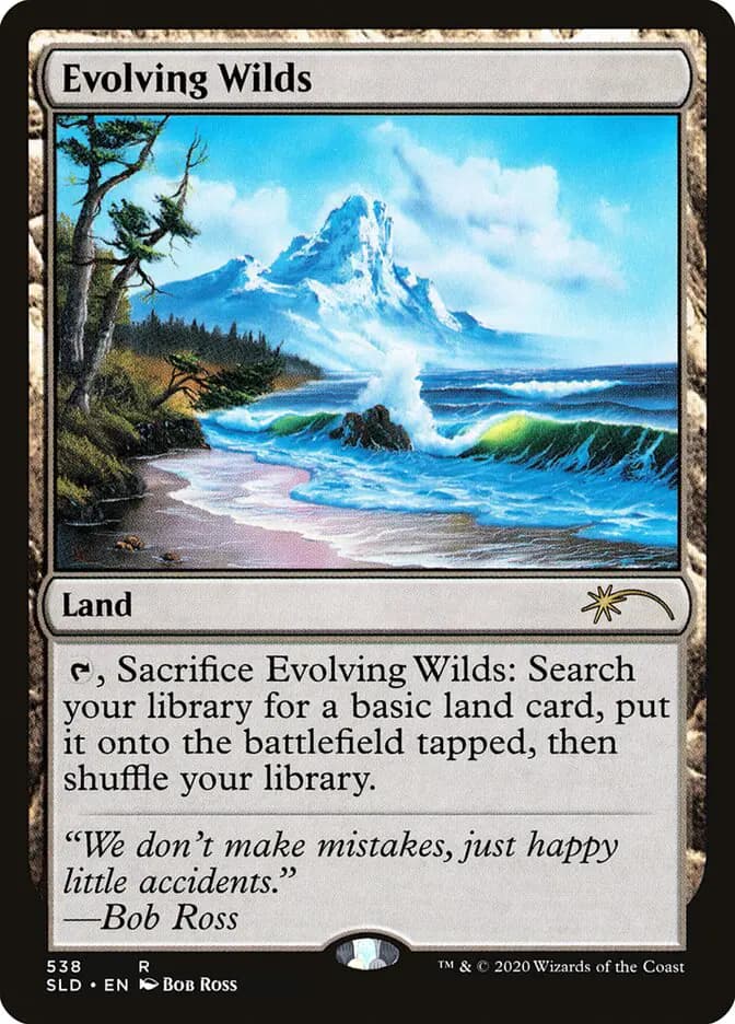 Card image of Evolving Wilds