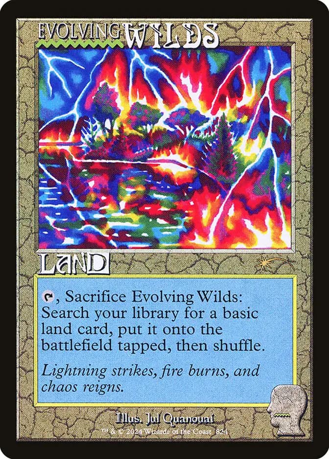 Card image of Evolving Wilds