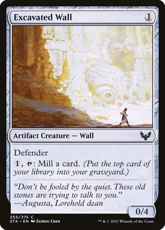 Card image of Excavated Wall