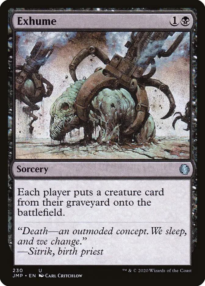 Card image of Exhume
