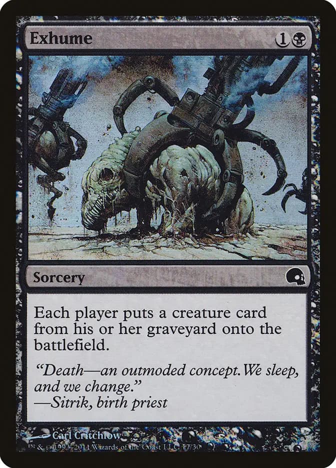 Card image of Exhume