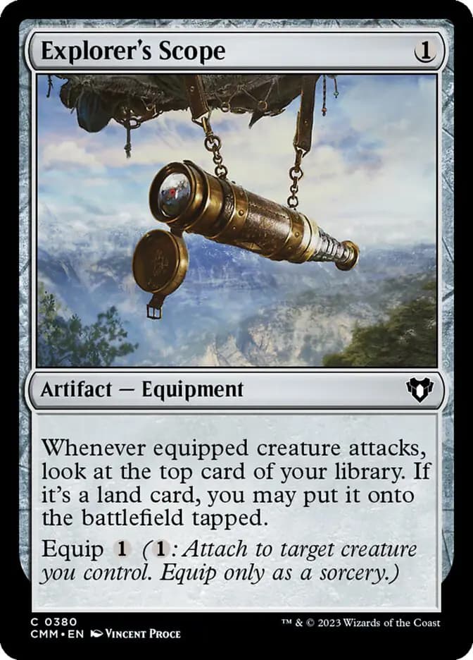 Card image of Explorer's Scope