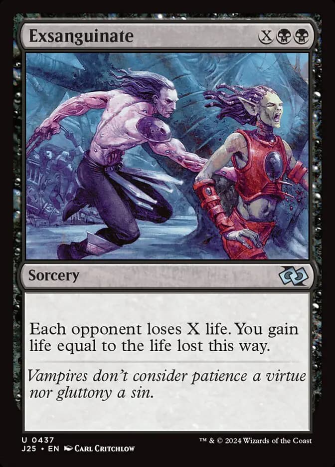 Card image of Exsanguinate