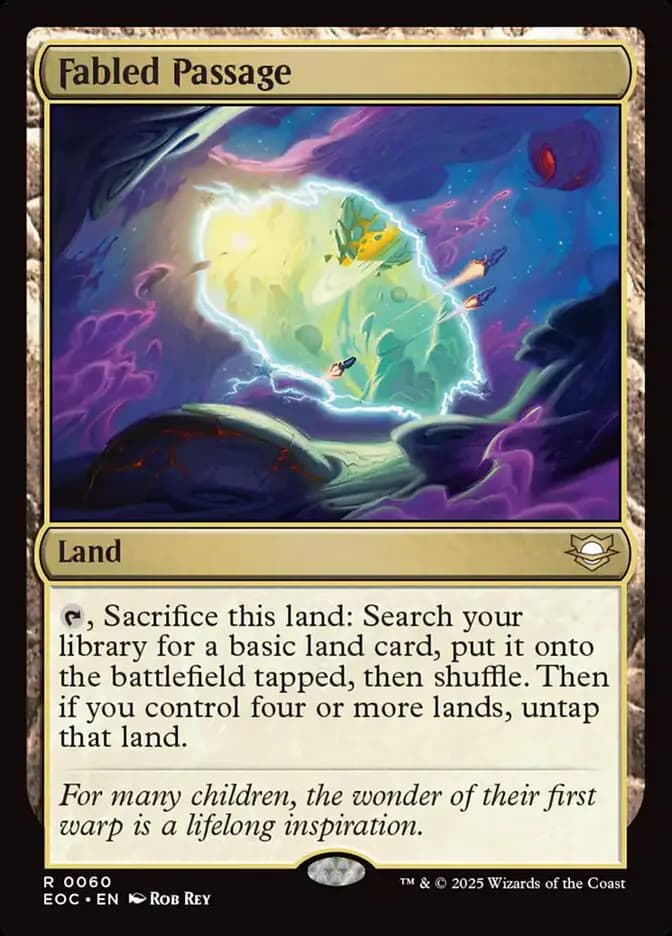 Card image of Fabled Passage