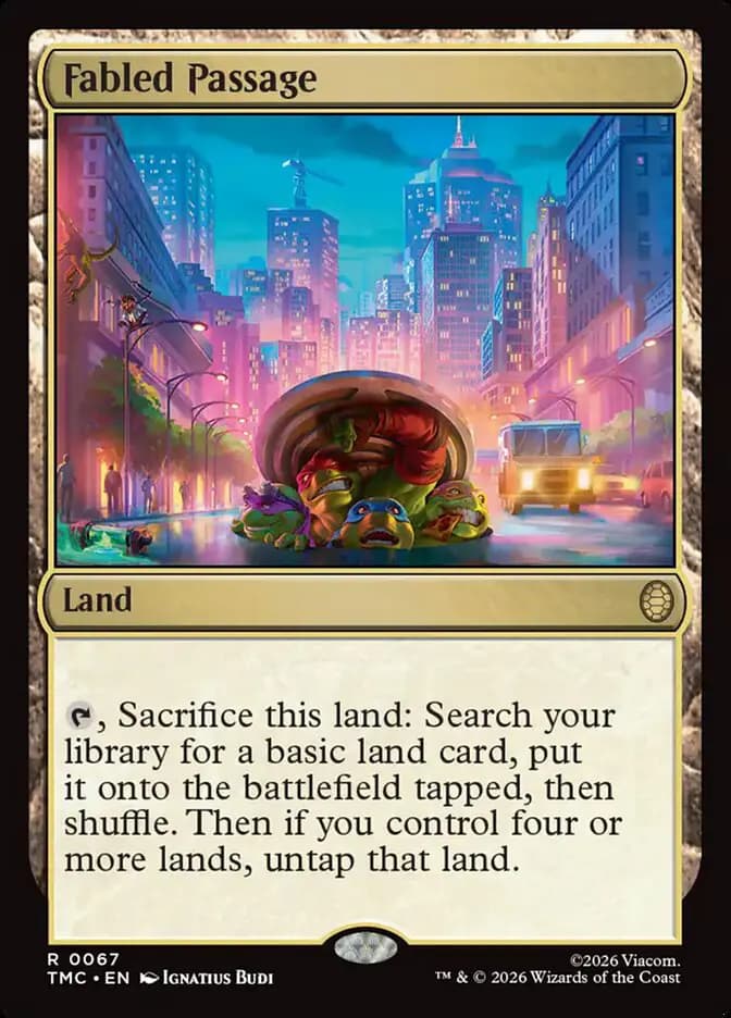 Card image of Fabled Passage