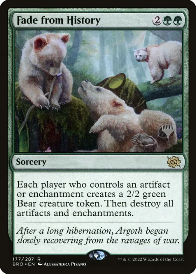 Card image of Fade from History