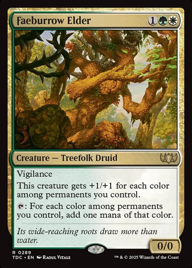Card image of Faeburrow Elder