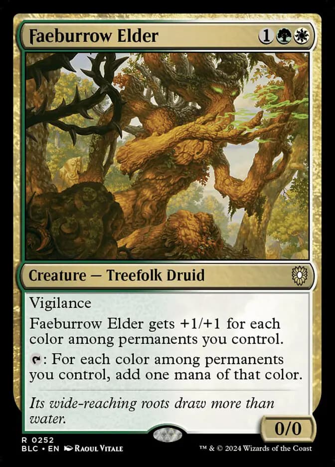 Card image of Faeburrow Elder