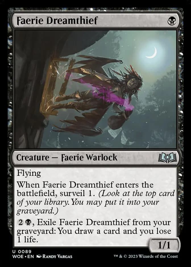 Card image of Faerie Dreamthief