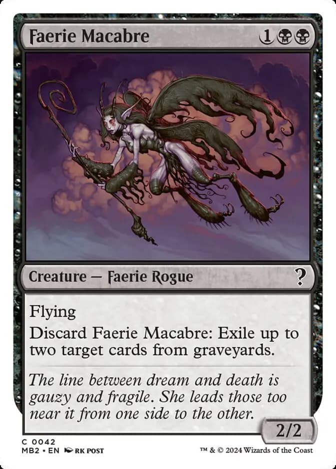 Card image of Faerie Macabre