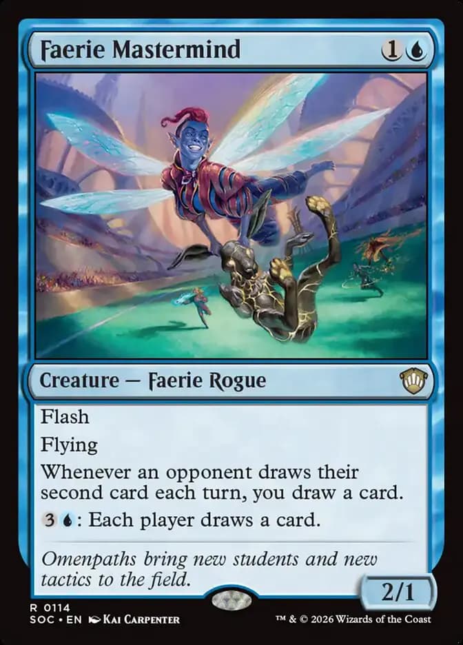 Card image of Faerie Mastermind