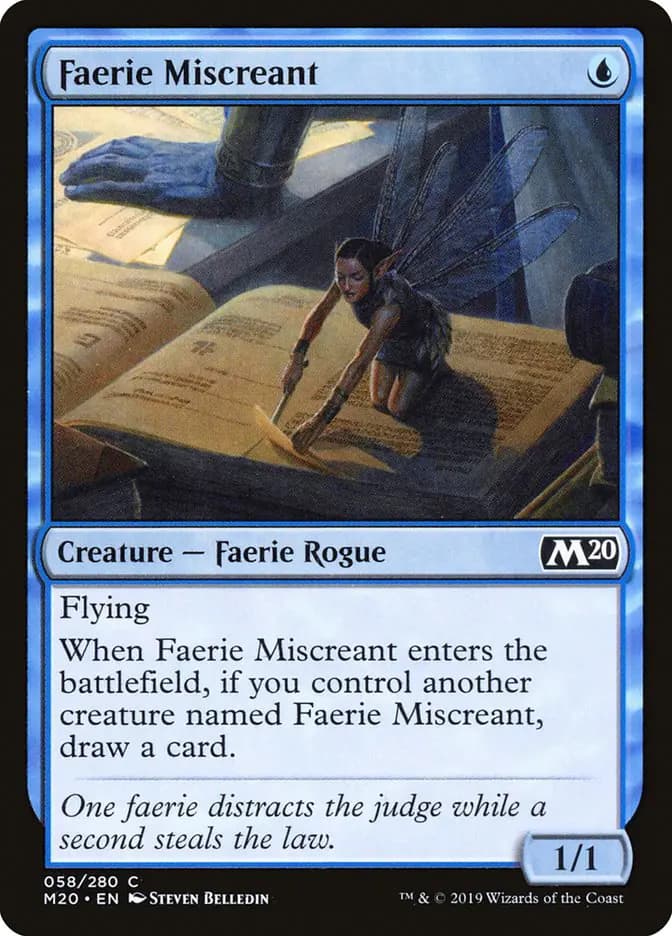 Card image of Faerie Miscreant