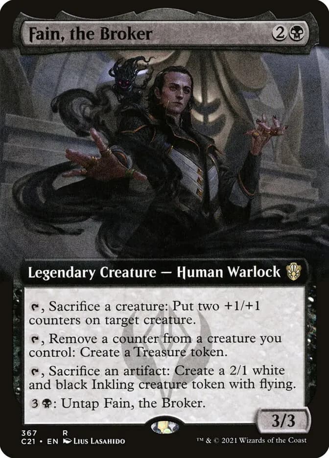 Card image of Fain, the Broker