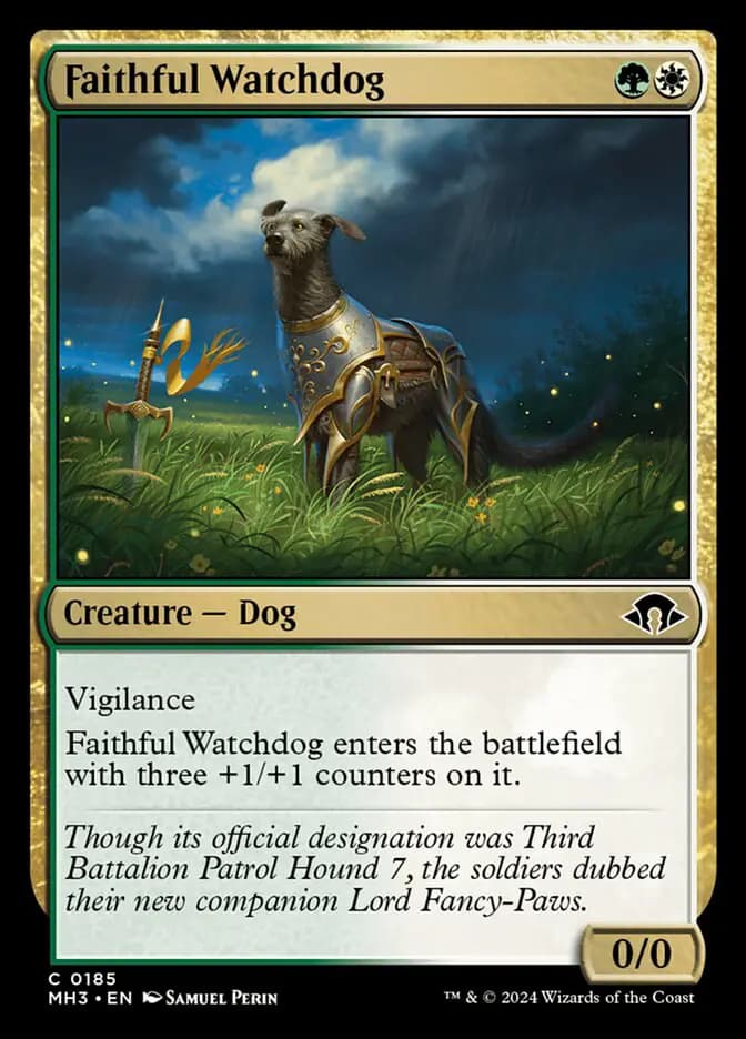 Card image of Faithful Watchdog