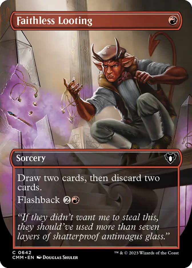 Card image of Faithless Looting