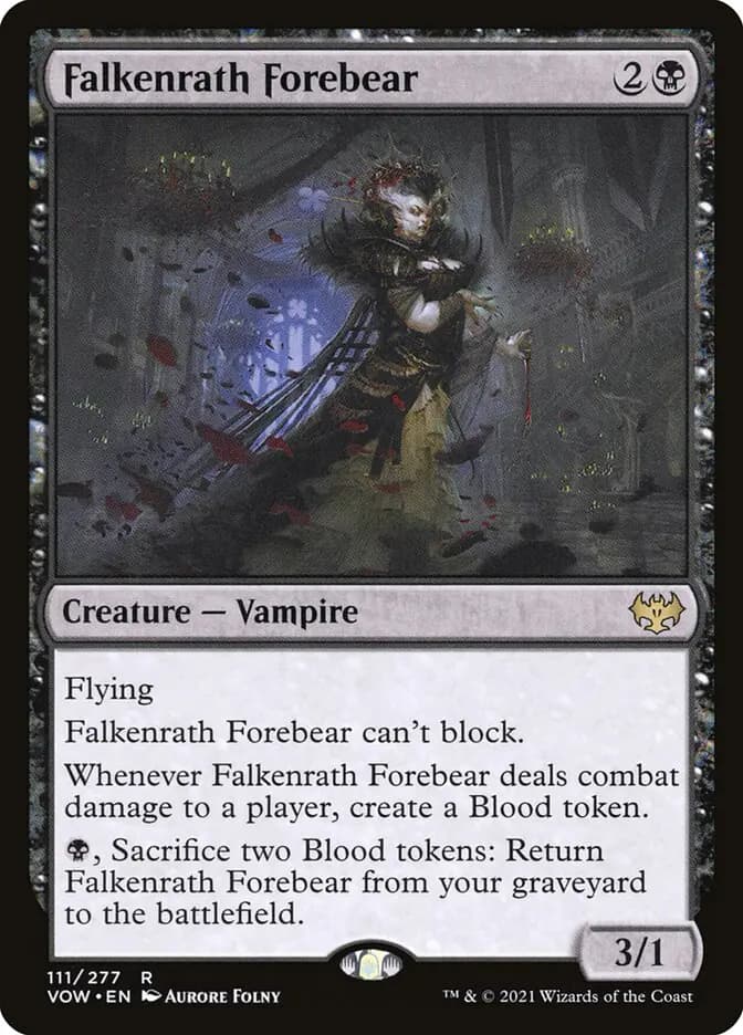 Card image of Falkenrath Forebear