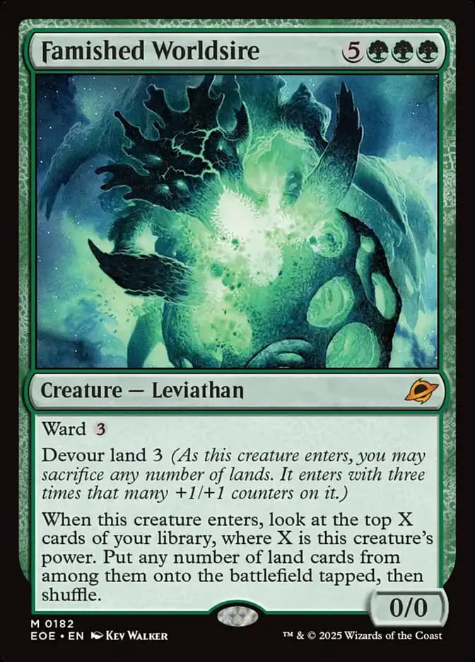 Card image of Famished Worldsire