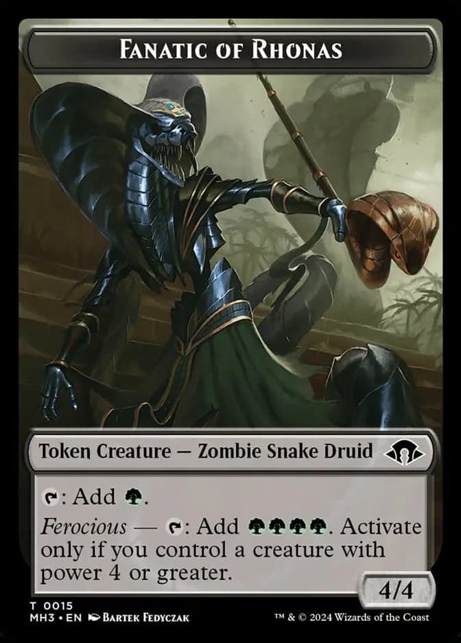 Card image of Fanatic of Rhonas