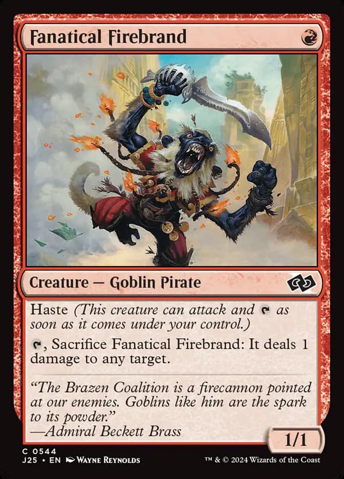 Card image of Fanatical Firebrand