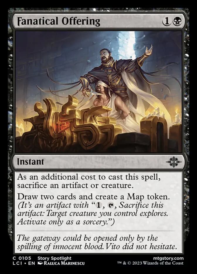 Card image of Fanatical Offering