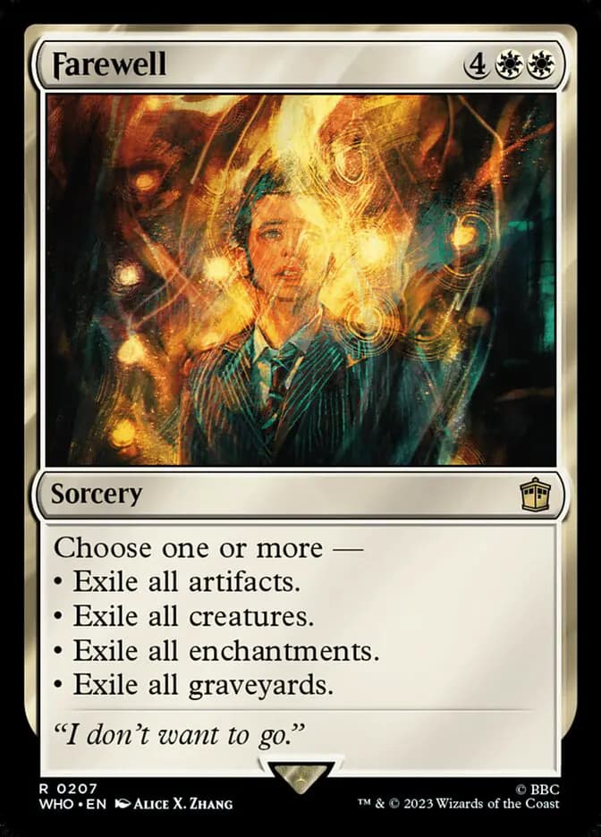 Card image of Farewell