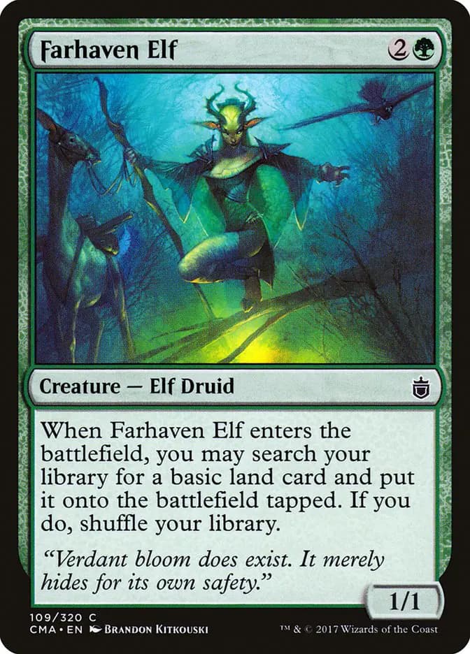 Card image of Farhaven Elf