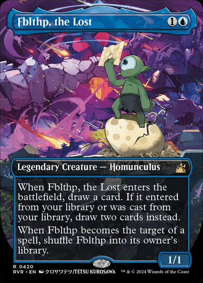 Card image of Fblthp, the Lost