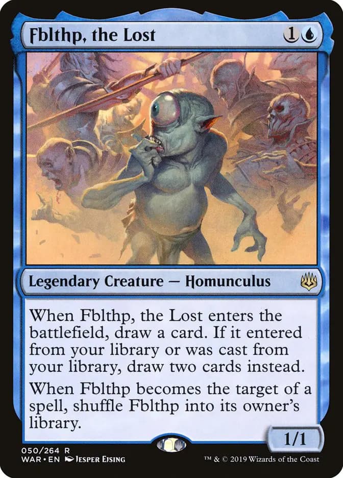Card image of Fblthp, the Lost