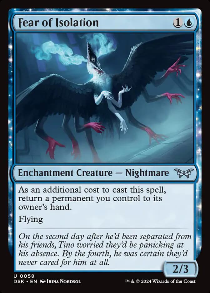 Card image of Fear of Isolation