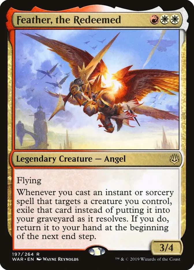 Card image of Feather, the Redeemed
